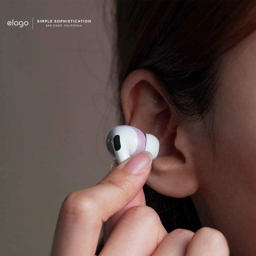Elago для Airpods Pro 2 накладки на наушники Ear tips Cover Lovely pink/Lavender (2 sets)