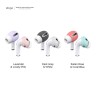 Elago для Airpods Pro 2 накладки на наушники Ear tips Cover Lovely pink/Lavender (2 sets)