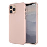 Силиконовый чехол Uniq LINO для iPhone 11 Pro, розовый