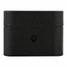 Guess Saffiano PU leather case with metal logo для Airpods Pro, черный GUACAPVSATMLBK