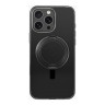 Uniq для iPhone 16 Pro Max чехол Swivix with 360-Rotating stand Black (Magsafe)