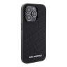 Karl Lagerfeld для iPhone 15 Pro Max чехол PU Quilted Logo pattern Hard Black