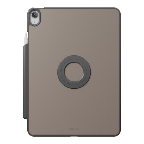 Uniq чехол для iPad Air 11 (2024/25) ROVUS SnapMount Magnetic 360 Rotating Detachable Flint Grey