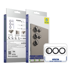 BlueO стекло для Galaxy Z Fold7, Camera lens Armor metal 3 шт. Black