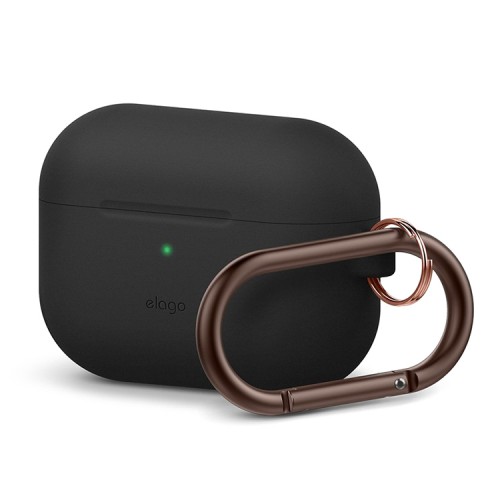 Чехол Elago Silicone Hang case для AirPods Pro, черный