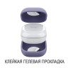 Силиконовый чехол Elago Silicone case для Galaxy Buds 2/Live/Pro, Lavender Grey