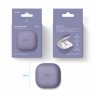 Силиконовый чехол Elago Silicone case для Galaxy Buds 2/Live/Pro, Lavender Grey
