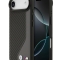BMW для iPhone Air чехол M-series PU Carbon/Smooth Metal logo Hard Black/Grey (MagSafe)