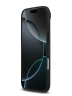 BMW для iPhone Air чехол M-series PU Carbon/Smooth Metal logo Hard Black/Grey (MagSafe)