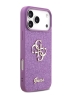 Guess для iPhone 17 Pro Max чехол Fixed Glitters 4G Big metal logo Hard Lilac