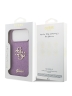 Guess для iPhone 17 Pro Max чехол Fixed Glitters 4G Big metal logo Hard Lilac