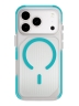 Uniq для iPhone 17 Pro чехол Combat Active Frost Clear/Turquoise (MagSafe)