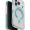 Uniq для iPhone 17 Pro чехол Combat Active Frost Clear/Turquoise (MagSafe)