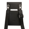 Karl Lagerfeld для смартфонов сумка Wallet Phone Pouch Saffiano Autograph with Chain Black