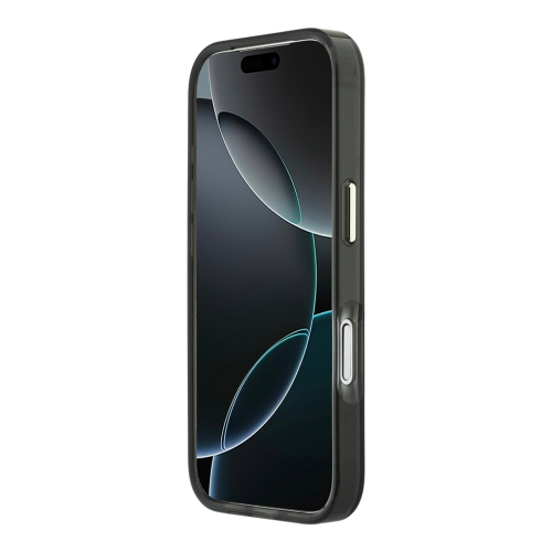 Guess для iPhone 17 Pro Max чехол IML Script Metal logo and Camera Hard Black (MagSafe)