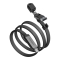 Energea Кабель Sheath Travel 2-in-1 USB-C to C+A 60W 480 Mbps Gunmetal 1.2m