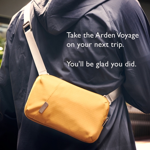 Uniq сумка ARDEN Ripstop Sling Bag 1.5L Mustard Yellow
