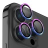 Защитное стекло Uniq OPTIX Camera Lens protector Aluminium для камеры iPhone 14 Pro | 14 Pro Max, Iridescent