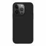 Силиконовый чехол Uniq LINO для iPhone 14 Pro Max, черный