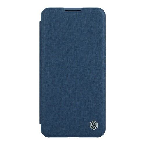 Чехол Nillkin Qin Pro (Cloth) для iPhone 14, Elite Blue