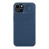 Чехол Nillkin Qin Pro (Cloth) для iPhone 14, Elite Blue