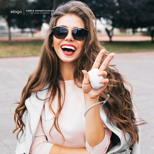 Ремешок на руку Elago Basic strap (Fabric) для AirPods, серый