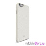 Кожаный чехол BeyzaCases Maly Hard для iPhone 6/6s, белый