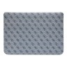 Чехол Guess Sleeve 4G Bottom stripe Metal logo для ноутбуков 13-14", голубой