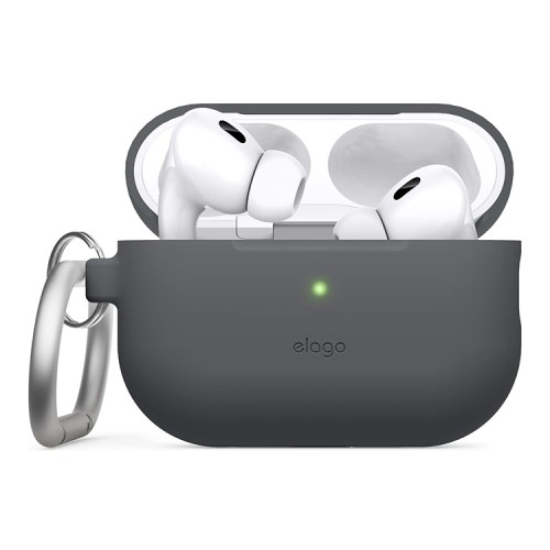 Elago для AirPods Pro 2 чехол Silicone Hang case Dark Grey (new)
