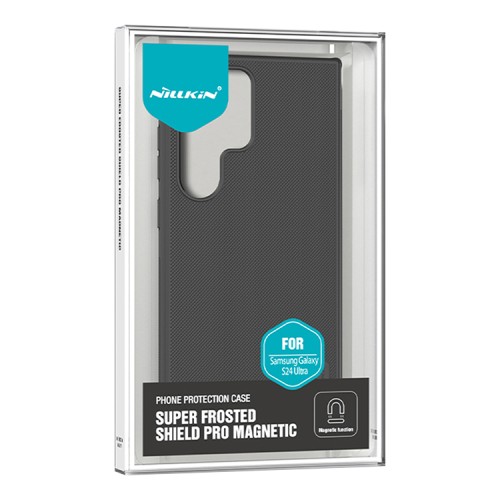 Nillkin для Galaxy S24 Ultra чехол Frosted Shield Pro Magnetic Black