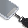 Uniq ремешок на шею/руку Vista 2-in-1 Lanyard and Handstrap Black