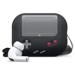 Elago для AirPods Pro 2 (all) чехол Unique AW5 Game console with Round strap Black