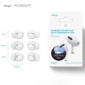 Elago для AirPods Pro 2 накладки на наушники EarBuds Cover (6 пар) Nightglow blue
