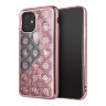 Чехол Guess Glitter 4G Peony Hard для iPhone 11, розовый