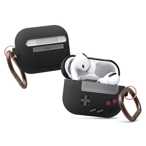 Чехол Elago Unique AW5 Game console Hang case для AirPods Pro, Black
