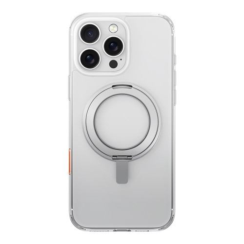 Uniq для iPhone 16 Pro Max чехол Swivix with 360-Rotating stand Clear (Magsafe)