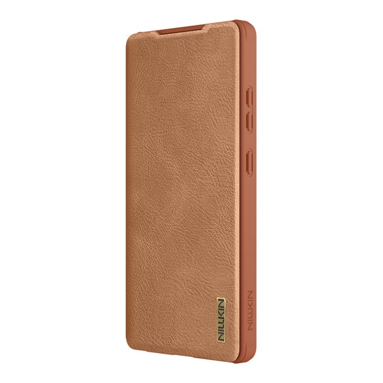 Nillkin для Galaxy S25 Ultra чехол QIN Pro Booktype Brown