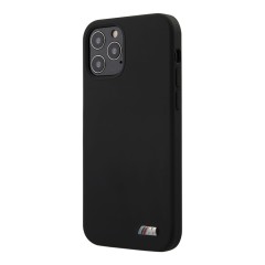 Чехол BMW M-Collection Liquid Silicone для iPhone 12 | 12 Pro, черный