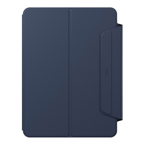 Uniq чехол для iPad Air 11 (2024/25) ROVUS SnapMount Magnetic 360 Rotating Detachable Navy Blue