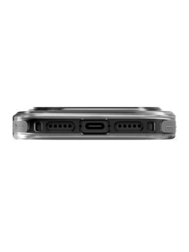 Uniq для iPhone 17 Pro чехол Combat Active Frost Smoke/Orange (MagSafe)