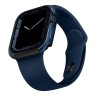 Чехол Uniq Valencia aluminium для Apple Watch 45/44 мм, Cobalt blue