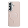 Karl Lagerfeld для Galaxy S26+ чехол PU Smooth leather RSG logo Metal camera Hard Pink (MagSafe)