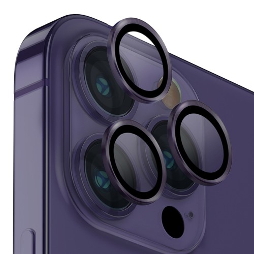 Защитное стекло Uniq OPTIX Camera Lens protector Aluminium для камеры iPhone 14 Pro | 14 Pro Max, Lavender