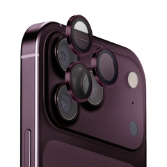 Uniq стекло для iPhone 18 Pro/18 Pro Max OPTIX Camera Lens AluGuard Royal Burgundy