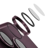Uniq стекло для iPhone 18 Pro/18 Pro Max OPTIX Camera Lens AluGuard Royal Burgundy