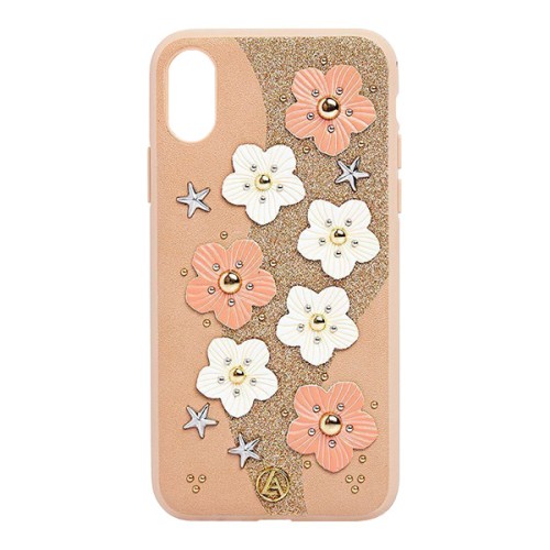 Чехол Luna Aristo Jasmine для iPhone XR, розовый