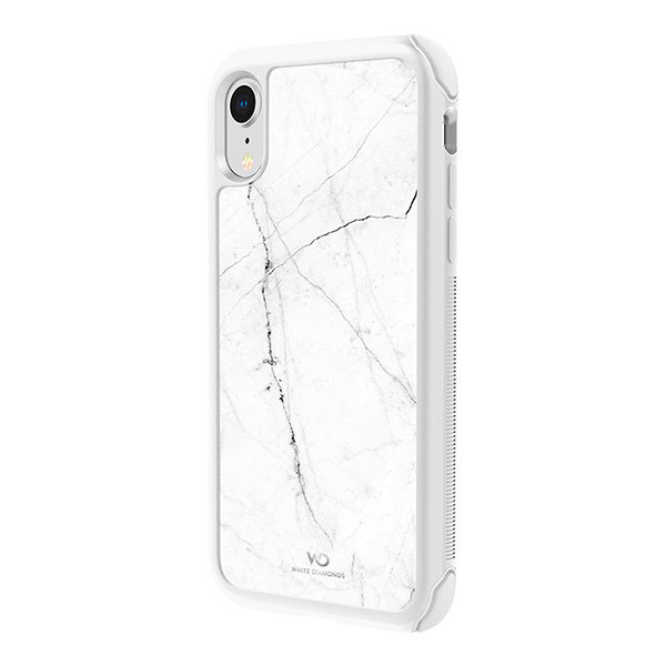 Чехол White Diamonds Tough Marble для iPhone XR, белый