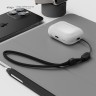 Шнурок на руку Elago Nylon Wrist Round Strap для AirPods, черный