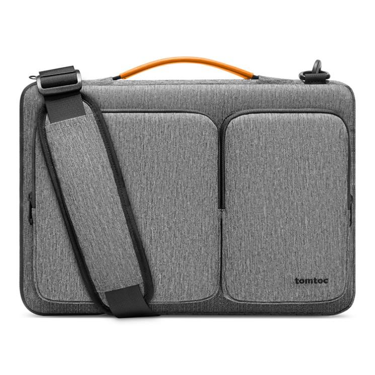 Сумка Tomtoc Defender Laptop Shoulder Bag A42 для Macbook Pro 16", серая