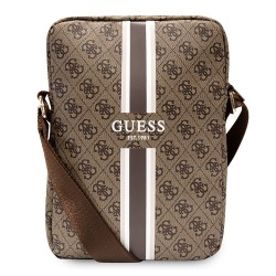 Сумка Guess 4G Stripes Bag для планшета до 10", коричневая